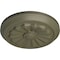 Ekena Millwork Olivia Ceiling Medallion (Fits Canopies up to 2 1/8"), Hnd-Painted Spartan Stone, 7 7/8"OD x 1 1/8"P CM07OLSSF - alternate 3